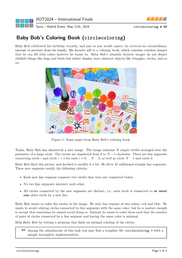 Baby Bob's Coloring Book