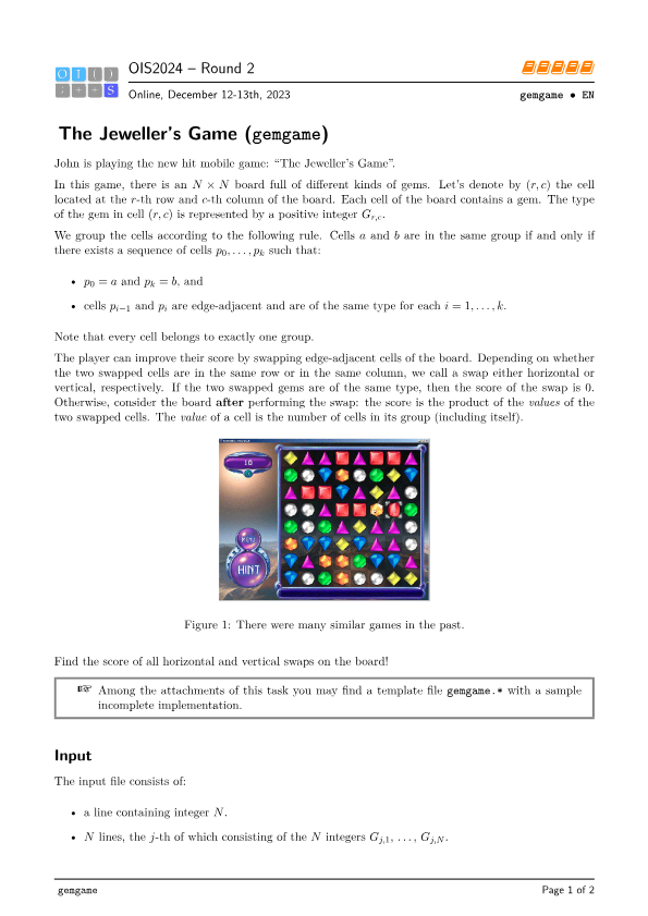The Jeweller's Game
