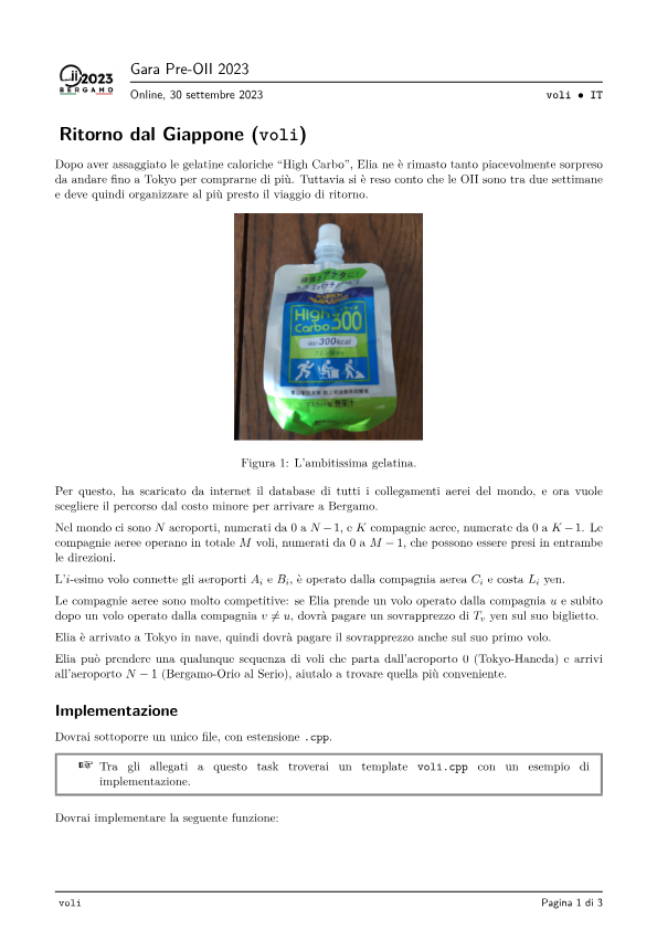Ritorno dal Giappone
